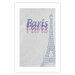 Wall Poster Paris in Watercolors - composition with the Eiffel Tower and English texts 118640 additionalThumb 21