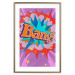 Wall Poster Bang! - colorful English text in an abstract pop art motif 122740 additionalThumb 14