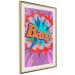 Wall Poster Bang! - colorful English text in an abstract pop art motif 122740 additionalThumb 2