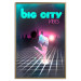 Poster Big City Vibes - blue and pink captions in fantasy motif 123640 additionalThumb 20