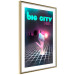 Poster Big City Vibes - blue and pink captions in fantasy motif 123640 additionalThumb 6