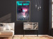 Poster Big City Vibes - blue and pink captions in fantasy motif 123640 additionalThumb 5