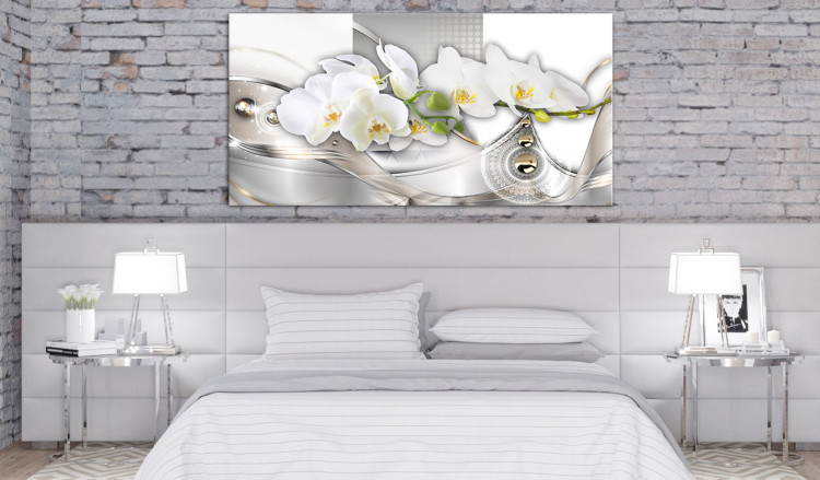 Large canvas print Pearl Dance of Orchids II [Large Format] 125540 additionalImage 5