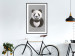 Poster Panda in Circles - abstract black panda made of geometric figures 126940 additionalThumb 18