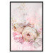Wall Poster Melancholic Rose - bouquet of spring flowers in light pink composition 127840 additionalThumb 16