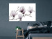 Wall Poster Painted Magnolias - composition of plants with white flowers on a light background 128640 additionalThumb 17