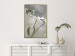 Poster Purity of Mist - composition of a plant with white flowers on a nature background 130740 additionalThumb 5