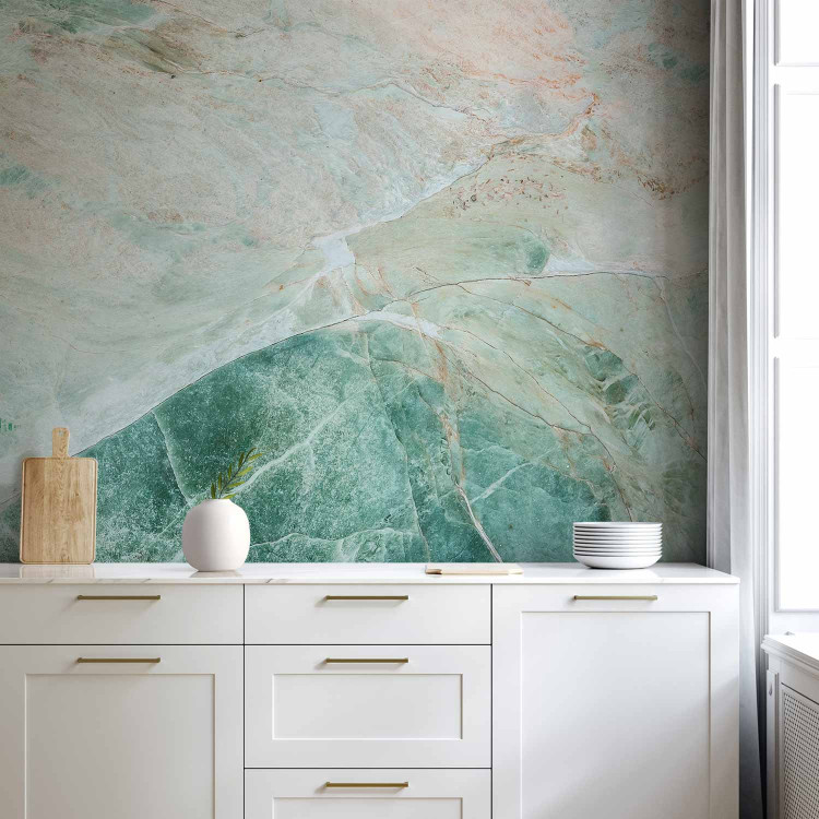 Photo Wallpaper Turquoise Marble 134640 additionalImage 6