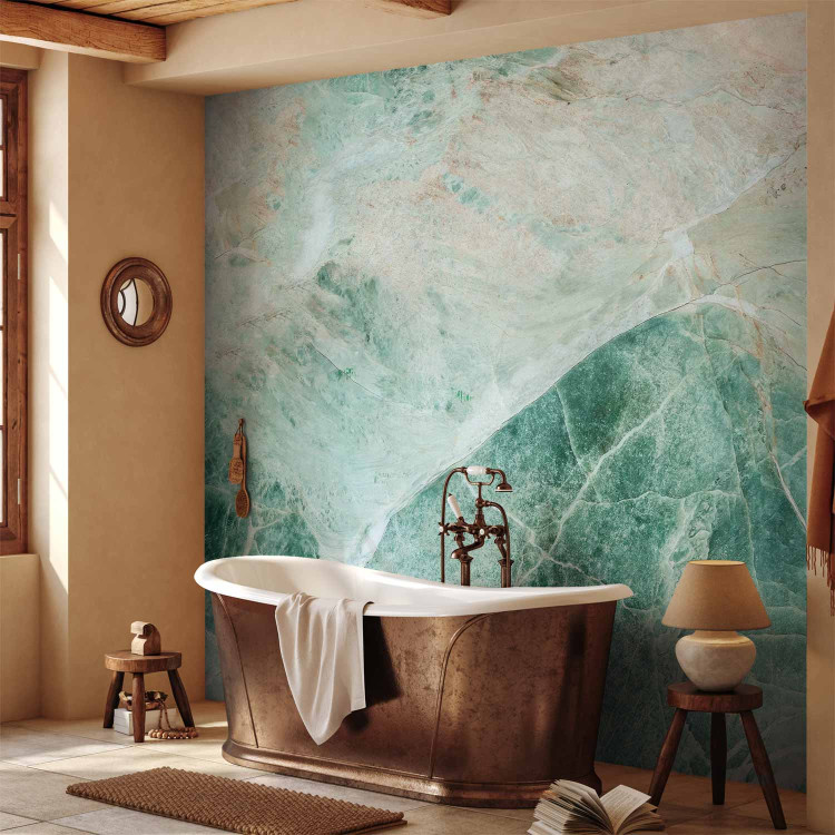 Photo Wallpaper Turquoise Marble 134640 additionalImage 8