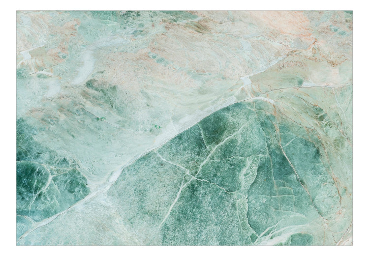 Photo Wallpaper Turquoise Marble 134640 additionalImage 1