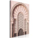 Canvas Art Print Ornate Gate (1-piece) Vertical - architecture in Arab motif 134740 additionalThumb 2