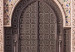 Canvas Art Print Ornate Gate (1-piece) Vertical - architecture in Arab motif 134740 additionalThumb 5