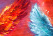 Canvas Print Phoenix and swan - abstract fight two elements - water and fire 135940 additionalThumb 5