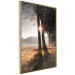 Wall Poster We Are a Gleam - landscape of trees and sun against a forest in mist 138040 additionalThumb 5