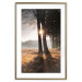 Wall Poster We Are a Gleam - landscape of trees and sun against a forest in mist 138040 additionalThumb 14