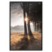 Wall Poster We Are a Gleam - landscape of trees and sun against a forest in mist 138040 additionalThumb 10