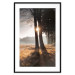 Wall Poster We Are a Gleam - landscape of trees and sun against a forest in mist 138040 additionalThumb 13