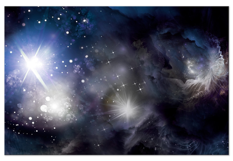 Canvas Print Blue Cosmos (1-piece) Wide - unusual galactic landscape 143740