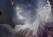 Canvas Print Blue Cosmos (1-piece) Wide - unusual galactic landscape 143740 additionalThumb 5
