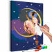Paint by number Starry Night - Woman on the Moon Looking in the Mirror 144140 additionalThumb 3