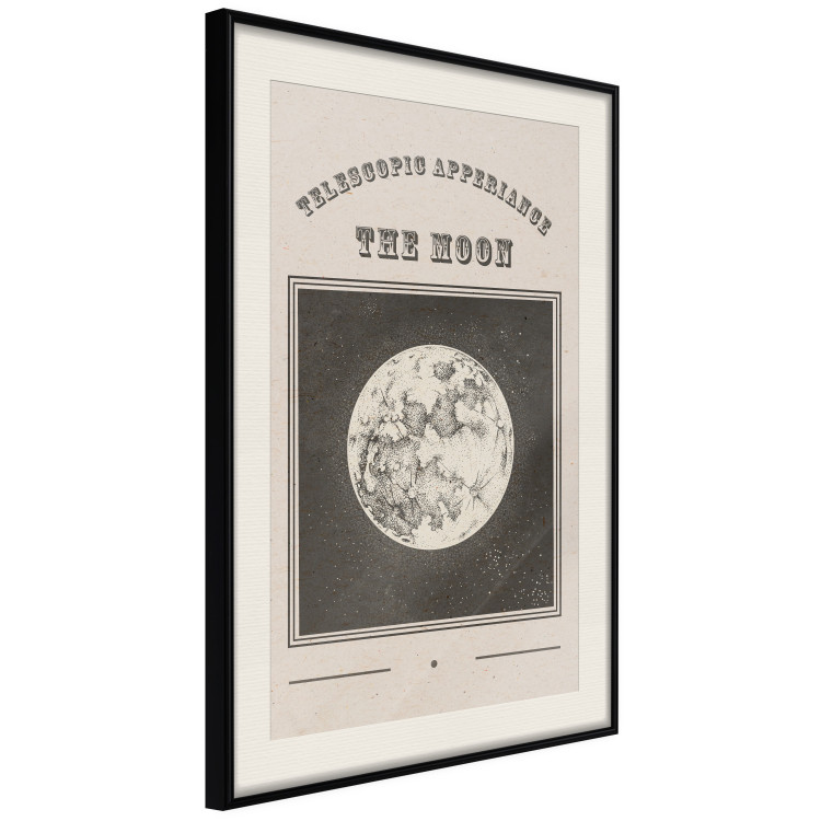Poster Moon View - Illustration Stylized as an Old Engraving From the Album 146140 additionalImage 10