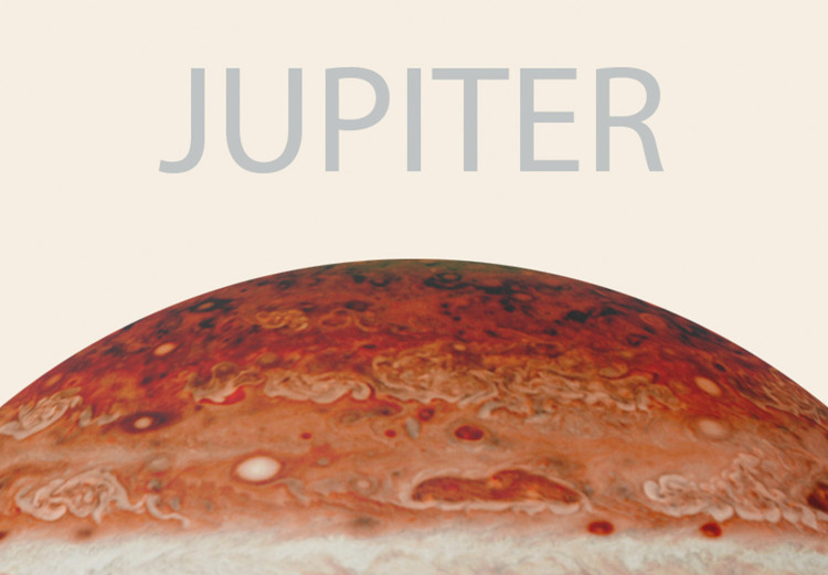 Canvas Art Print Jupiter - Gas Giant, a Planet Surrounded by Clouds 146240 additionalImage 4