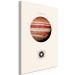 Canvas Art Print Jupiter - Gas Giant, a Planet Surrounded by Clouds 146240 additionalThumb 2