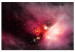 Acrylic print Rho Ophiuchi Nebula - The Birth of Stars in a Pink Sky 146440 additionalThumb 2
