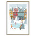 Poster Winter Town - Tenement Houses and an Ice Rink in a Festive Atmosphere 148040 additionalThumb 25