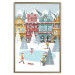 Poster Winter Town - Tenement Houses and an Ice Rink in a Festive Atmosphere 148040 additionalThumb 23