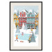 Poster Winter Town - Tenement Houses and an Ice Rink in a Festive Atmosphere 148040 additionalThumb 27