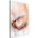 Canvas Print Painted Abstraction - Light Beige Composition With an Accent of Gold and Bronze 148440 additionalThumb 2