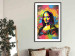 Wall Poster Colorful Portrait - A Work of Leonardo Da Vinci Generated by AI 151140 additionalThumb 12