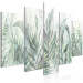 Canvas Wild Meadow - Lush Vegetation Intermingled on a White Background 151440 additionalThumb 2