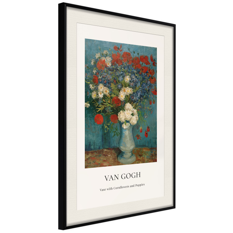 Poster Vase With Cornflowers and Poppies  152140 additionalImage 5