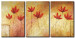Canvas Art Print Simple poppy flowers 48540