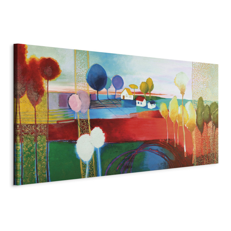 Canvas Art Print Far from the city 49740 additionalImage 2