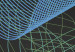 Canvas Blue space - modernist graphics of funnels and networks of connections 56140 additionalThumb 5