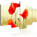 Canvas Art Print Nature and red poppies 58640 additionalThumb 2
