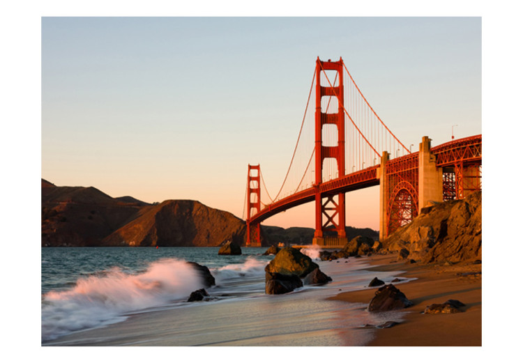Photo Wallpaper Golden Gate Bridge - sunset, San Francisco 59740 additionalImage 1