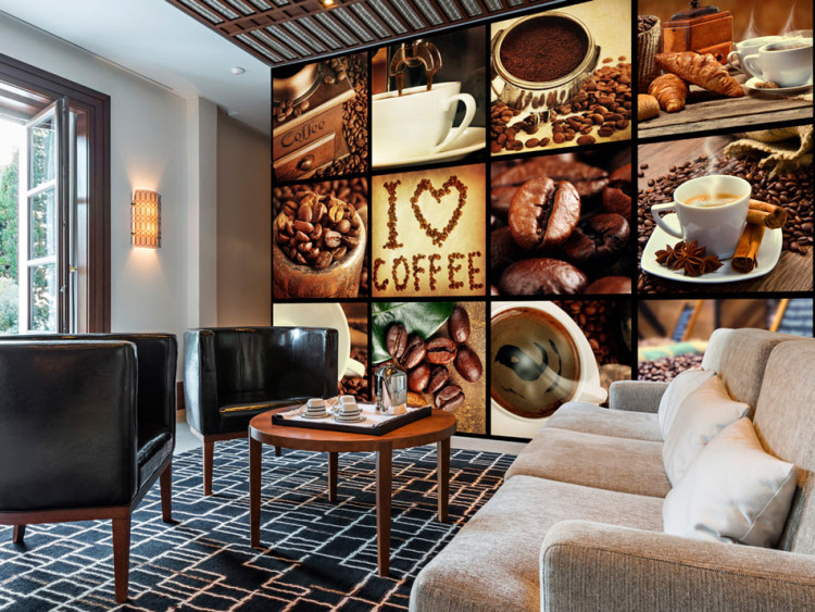 Special Design Coffee Shops Wall Mural