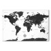 Canvas Black and White Map (1 Part) Wide 108450 additionalThumb 7