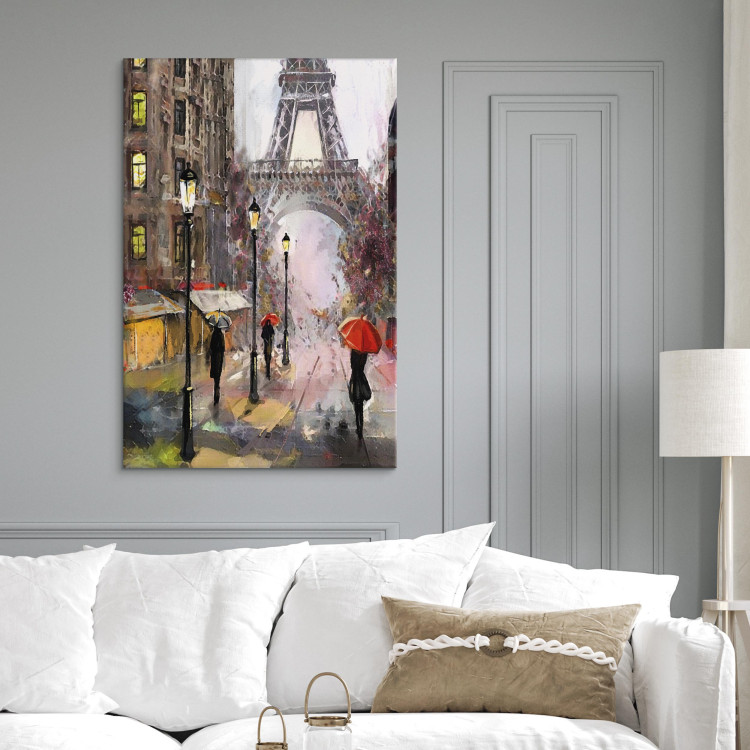 Canvas Art Print Rainy Afternoon (1 Part) Vertical 113750 additionalImage 3