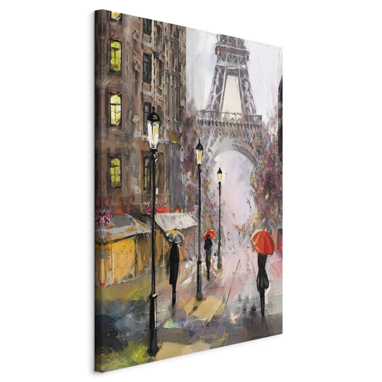 Canvas Art Print Rainy Afternoon (1 Part) Vertical 113750 additionalImage 2