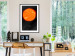 Wall Poster Sun - fiery star and English text on a dark cosmos background 116750 additionalThumb 4