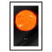 Wall Poster Sun - fiery star and English text on a dark cosmos background 116750 additionalThumb 17