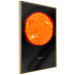 Wall Poster Sun - fiery star and English text on a dark cosmos background 116750 additionalThumb 14