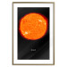 Wall Poster Sun - fiery star and English text on a dark cosmos background 116750 additionalThumb 14