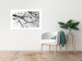 Wall Poster Bird Encounter - black and white landscape of tree and birds on branches 117250 additionalThumb 2