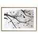 Wall Poster Bird Encounter - black and white landscape of tree and birds on branches 117250 additionalThumb 17